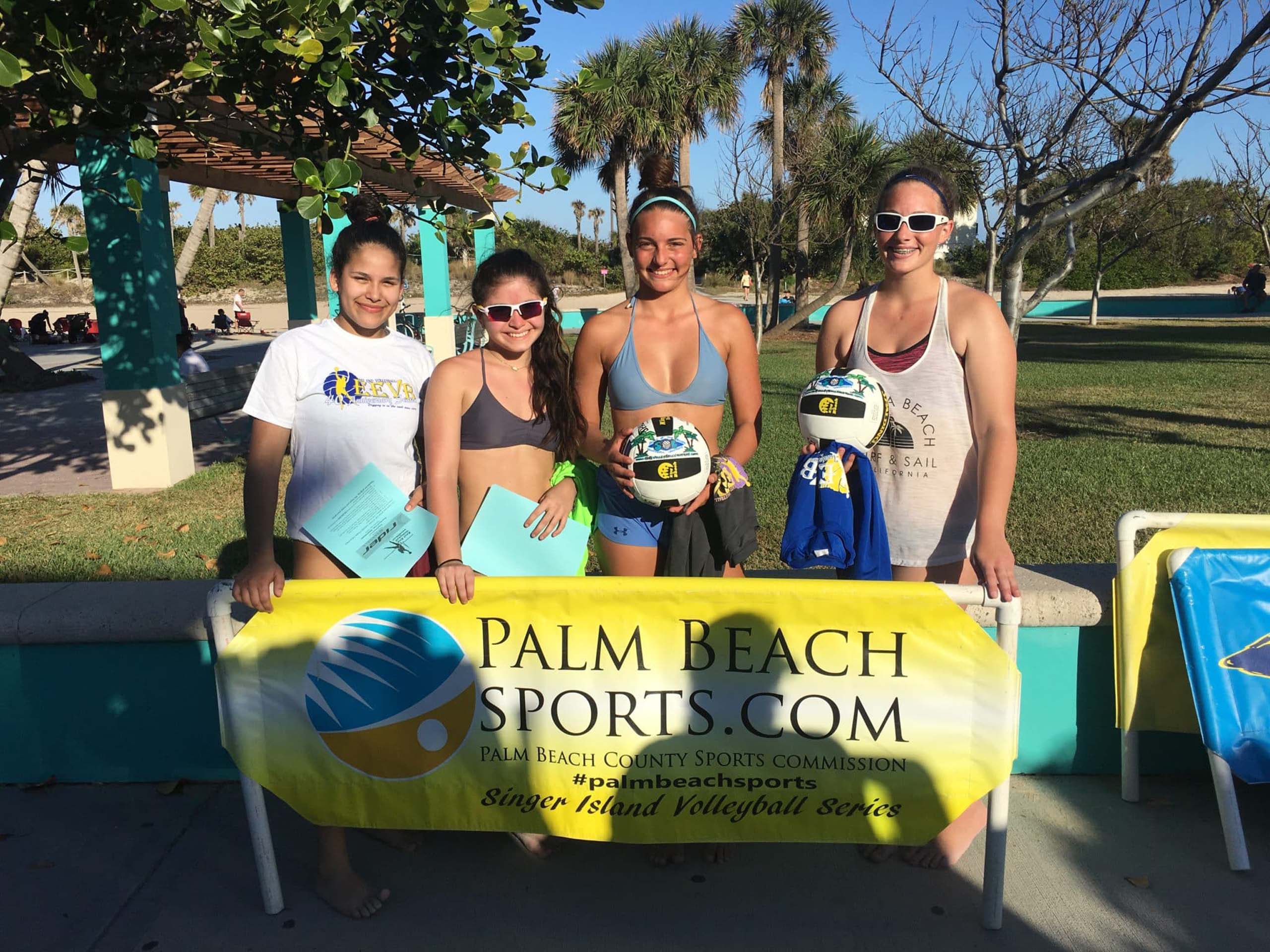East End Volleyball Serving Sports' Return to Riviera Beach Palm