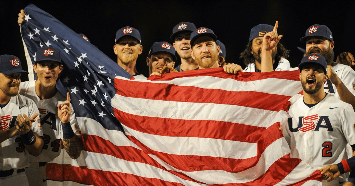 Team Usa Baseball Wins Silver In Tokyo Palm Beach County Sports Commission